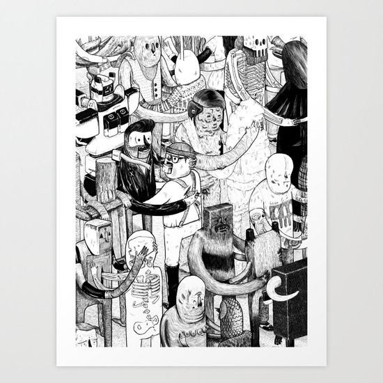 Secrets Art Print