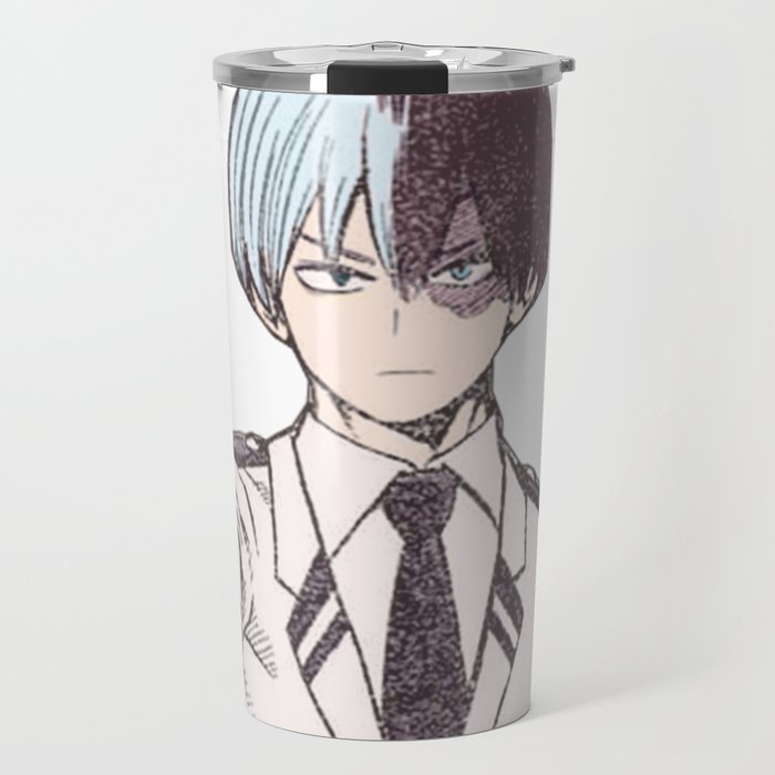 Shoto Todoroki Colorization Travel Mug By Dolphin5k Society6,How To Draw Anime Pdf Free Download