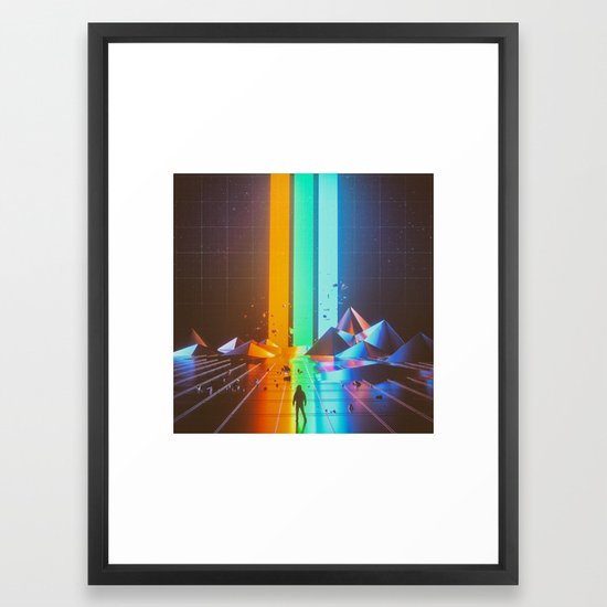 RGB (08.07.15) Framed Art Print by beeple | Society6
