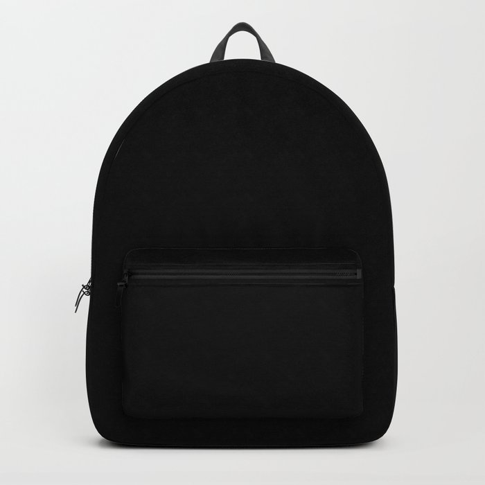 Black Solid Color Block Spring Summer Backpack by Beautiful Homes ...
