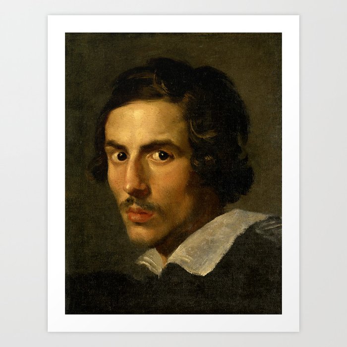 Gian Lorenzo Bernini - Self Portrait of Gianlorenzo Bernini (1623) Art ...