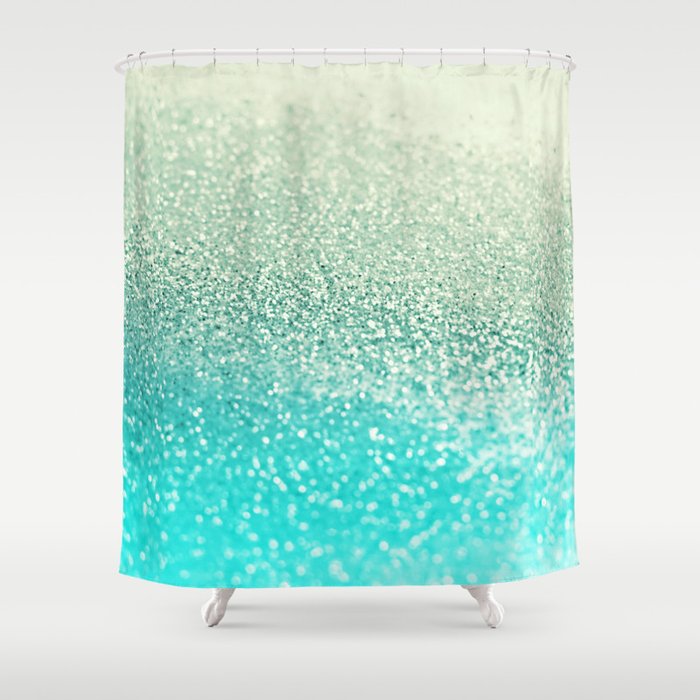 MINT Shower Curtain by monikastrigel Society6