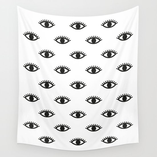 eyes Wall Tapestry