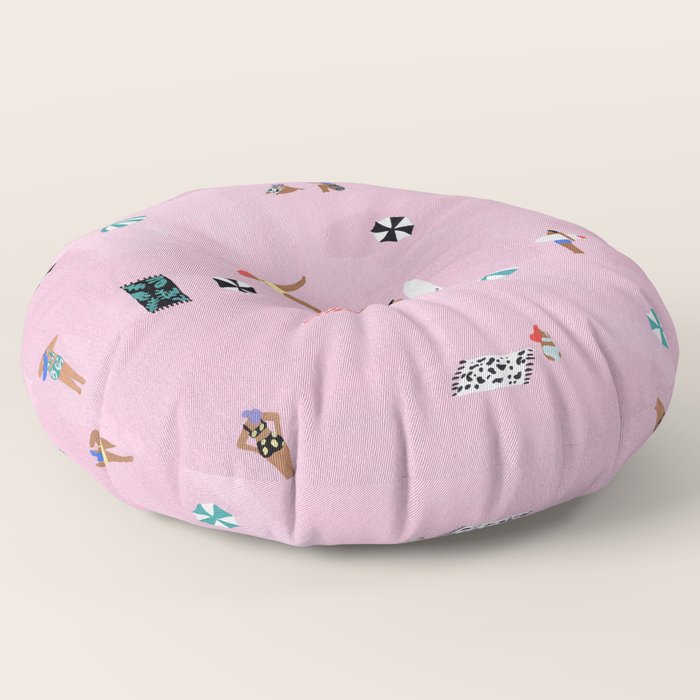 Lay down Floor Pillow by helobirdie Society6