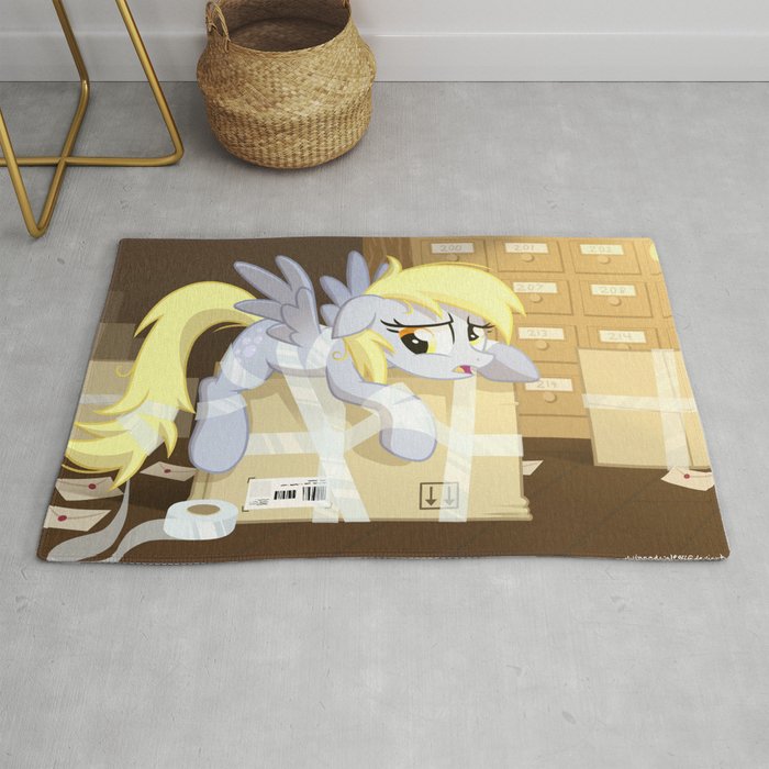 Mlp Derpy Rug By Wingedwolf94 Society6