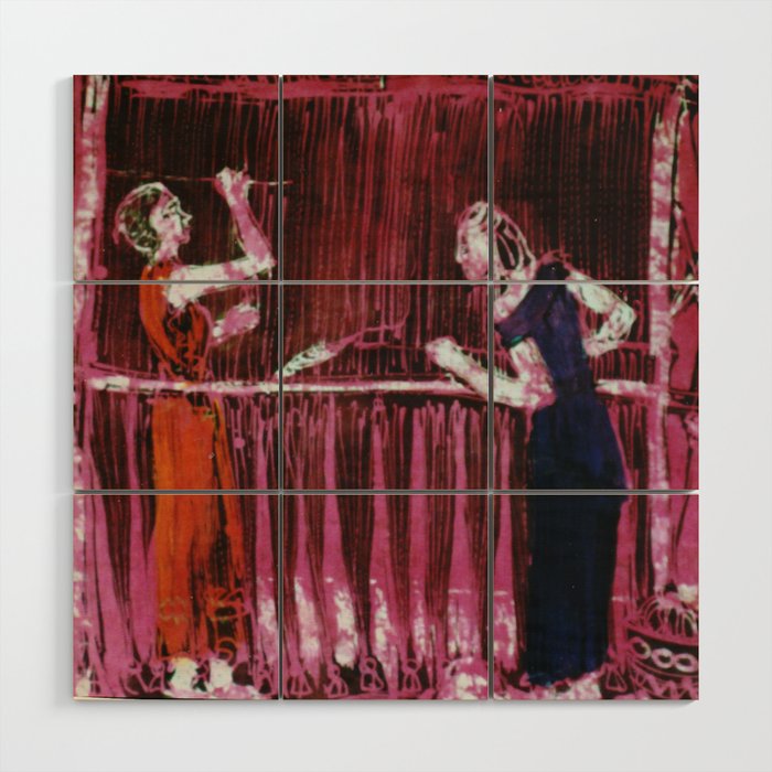 Weaving in Ancient Greece by Kay Lipton Wood Wall Art by LIPTONART See all Posts of this a