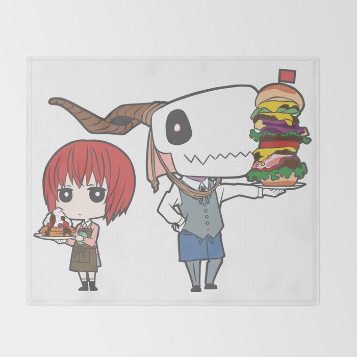 The Ancient Magus Bride Throw Blanket By Tobigl Society6
